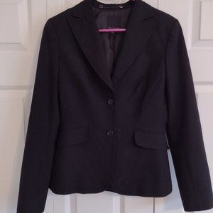 Back Button Up Blazer from The Limited